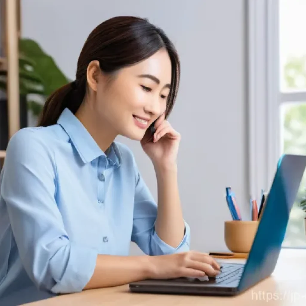 디지털 교육의 장애물 - **Prompt: Digital Learning Overwhelm and Focus Zone Creation**
    A Japanese woman in her late 30s,...