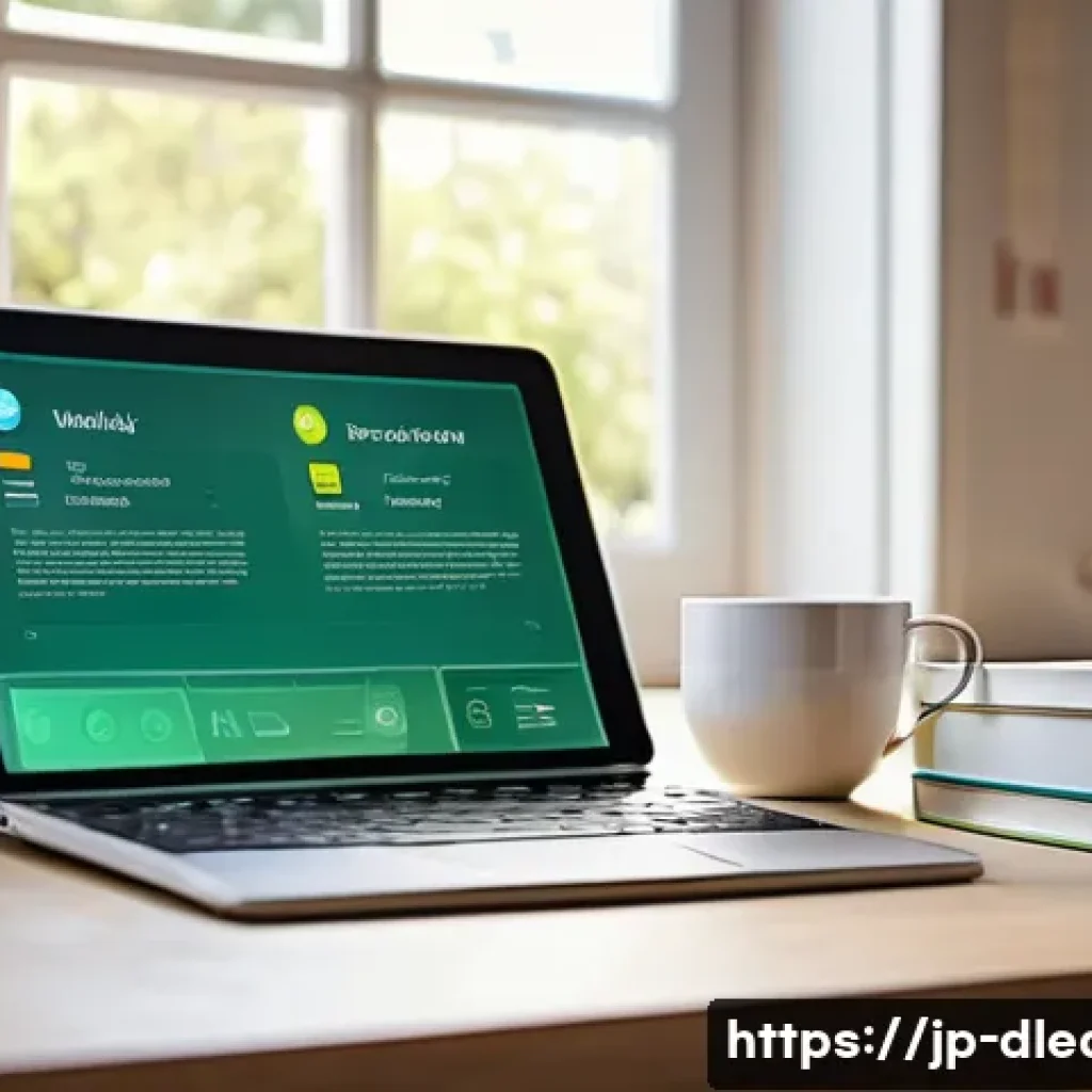 디지털 교육에 대한 사회적 반응 - **Prompt 1: Personalized Digital Learning at Home**
A bright, clean, and modern image depicting ...